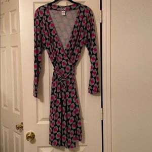 Diane Von Furstenberg Wrap Dress size 14
